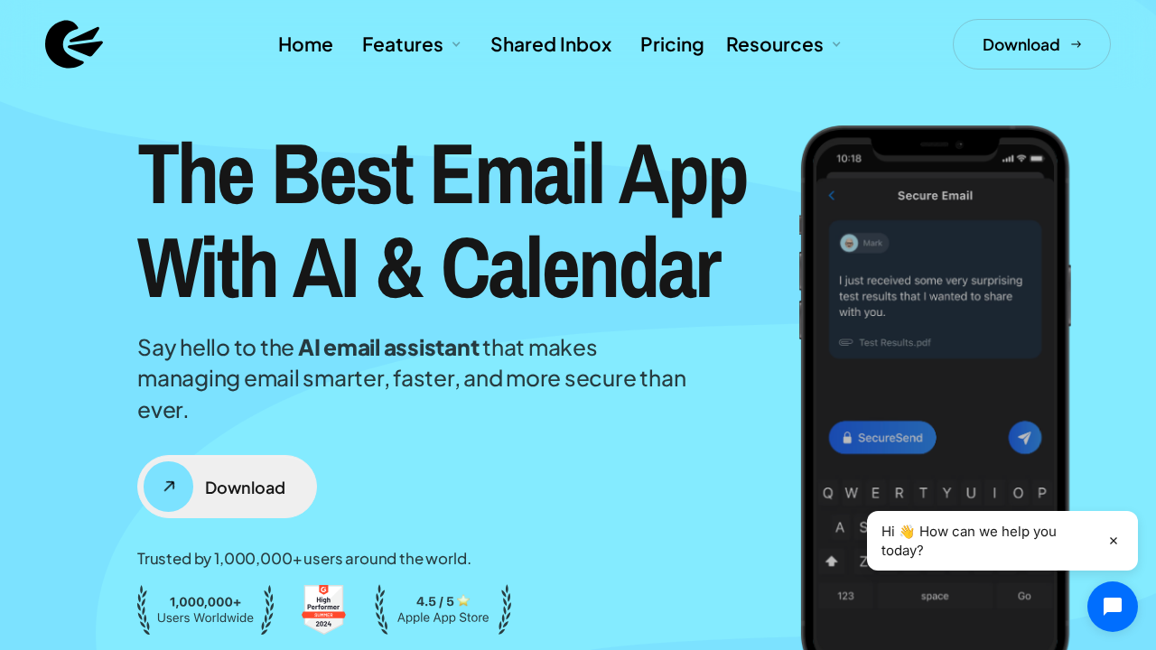 Canary Mail screenshot