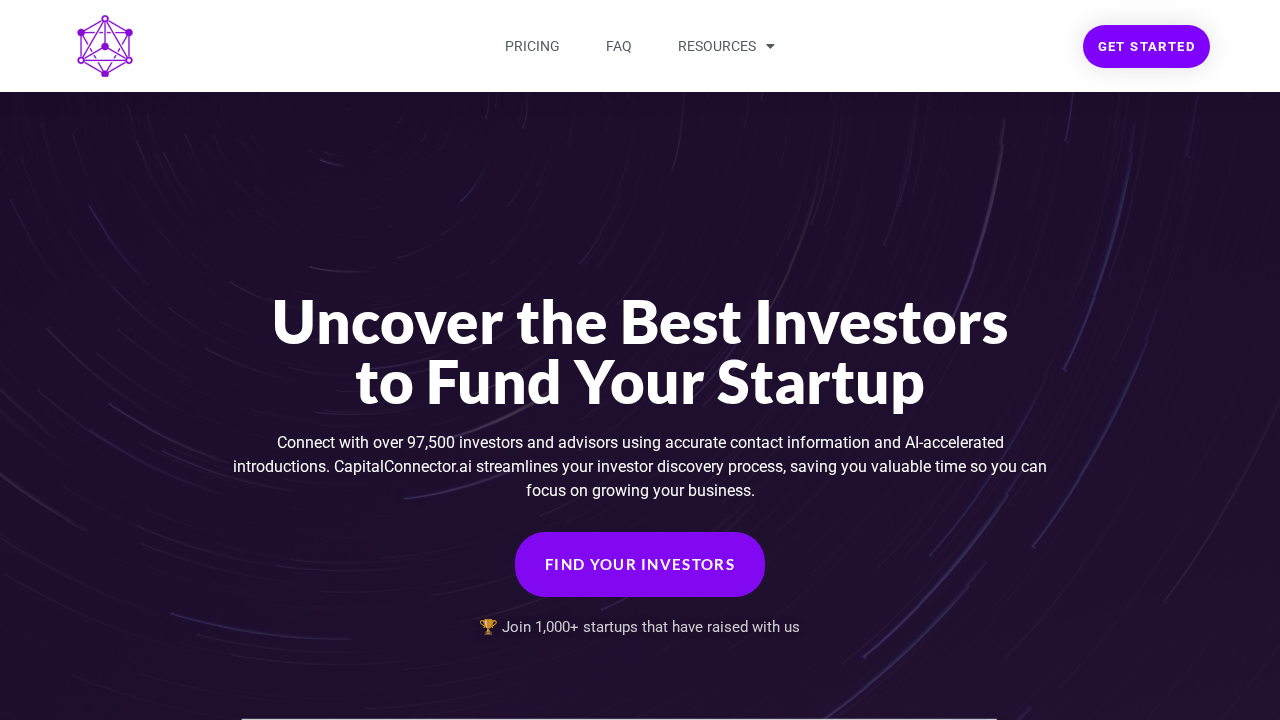 CapitalConnector.ai screenshot