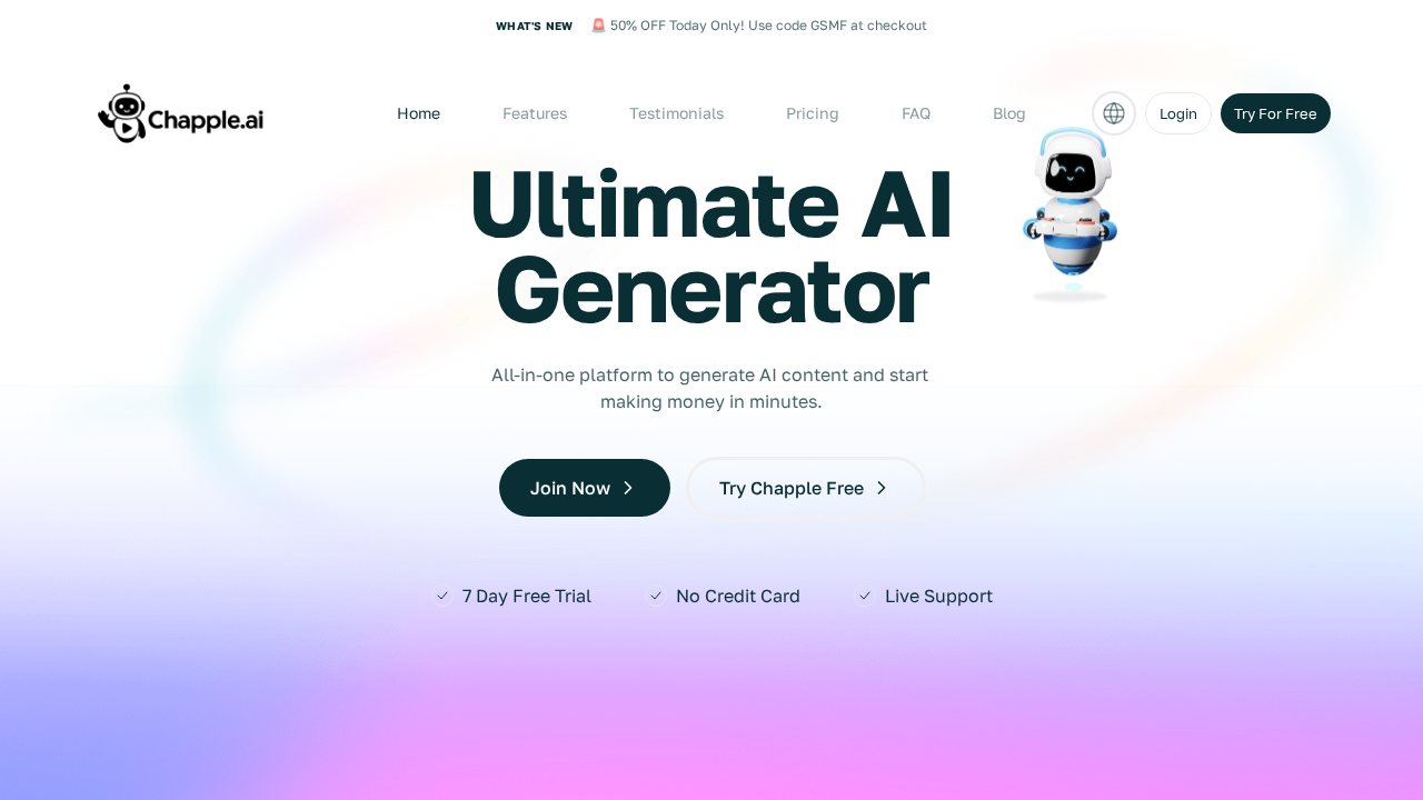 Chapple.ai screenshot