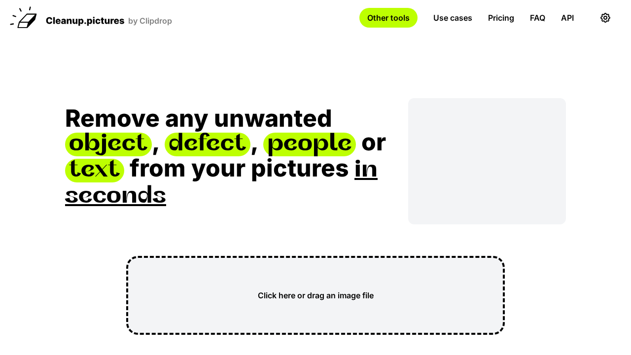 cleanup.pictures screenshot