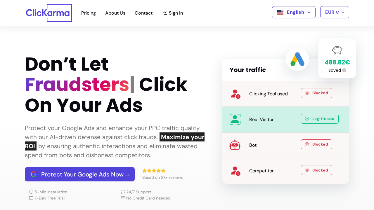 ClickKarma screenshot