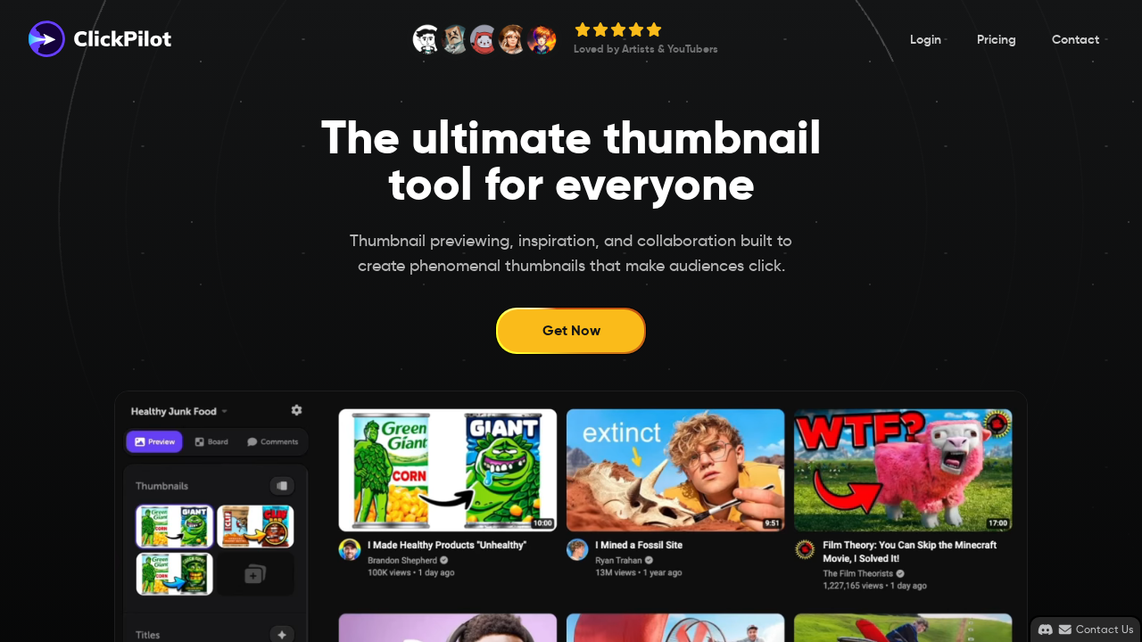 Clickpilot screenshot