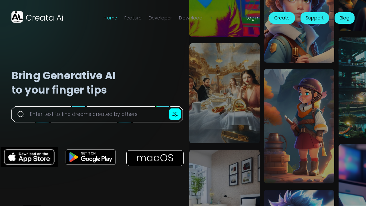 Creata AI screenshot
