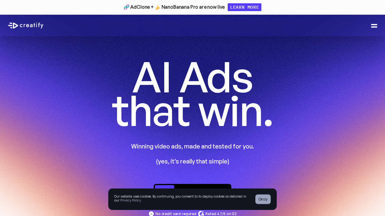 Creatify.ai screenshot