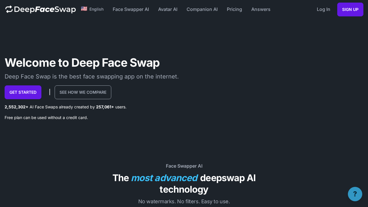 DeepFaceSwap screenshot