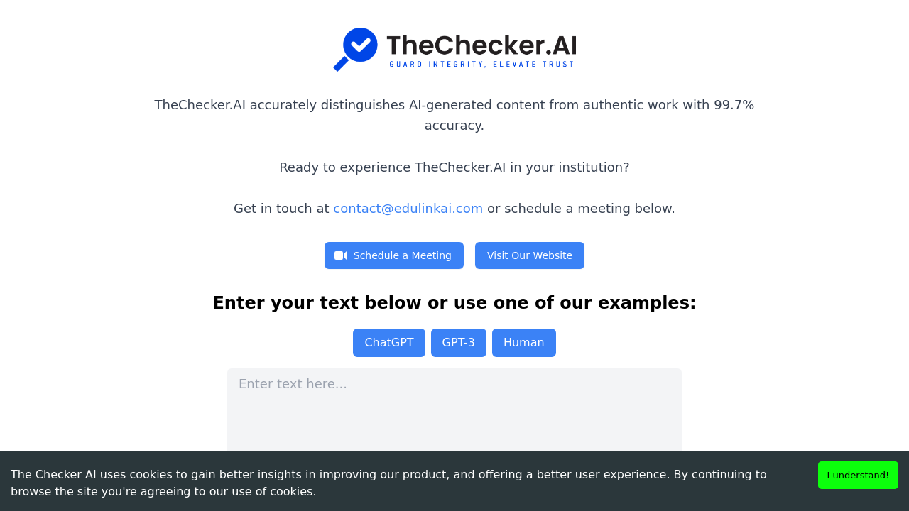 TheChecker.AI screenshot