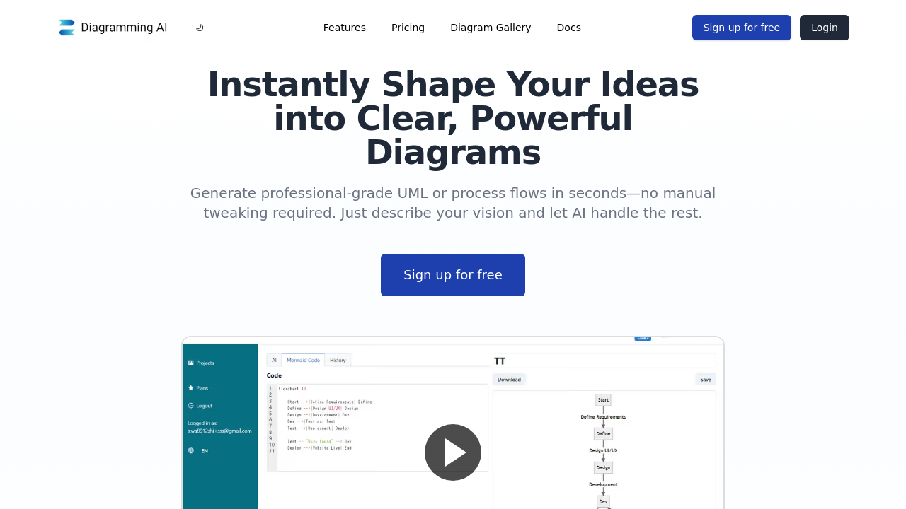 DiagrammingAI screenshot