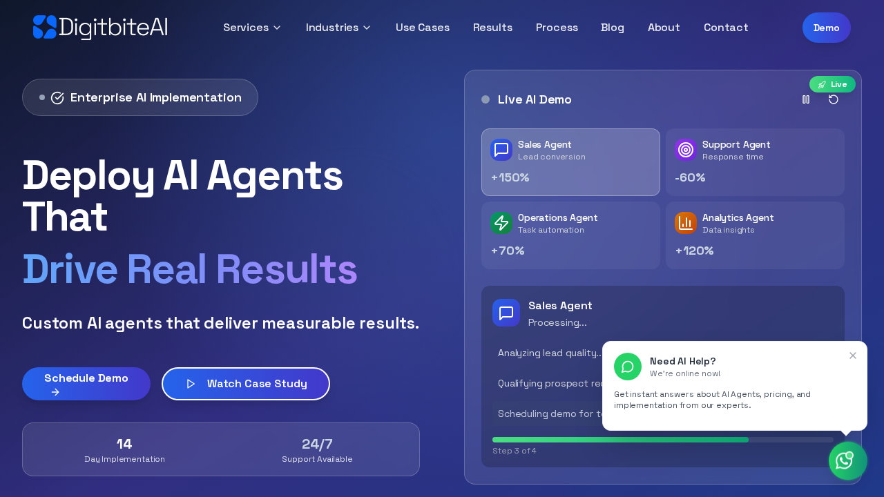 DigitBite AI screenshot