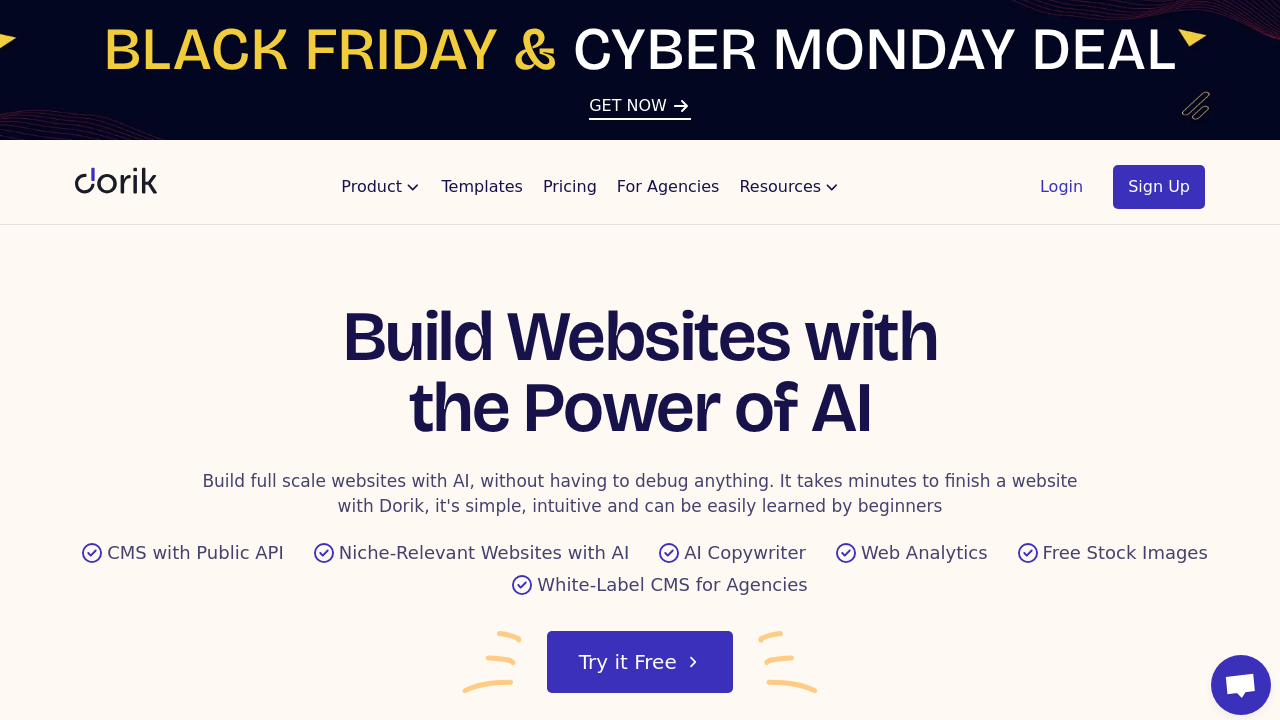 Dorik.com screenshot