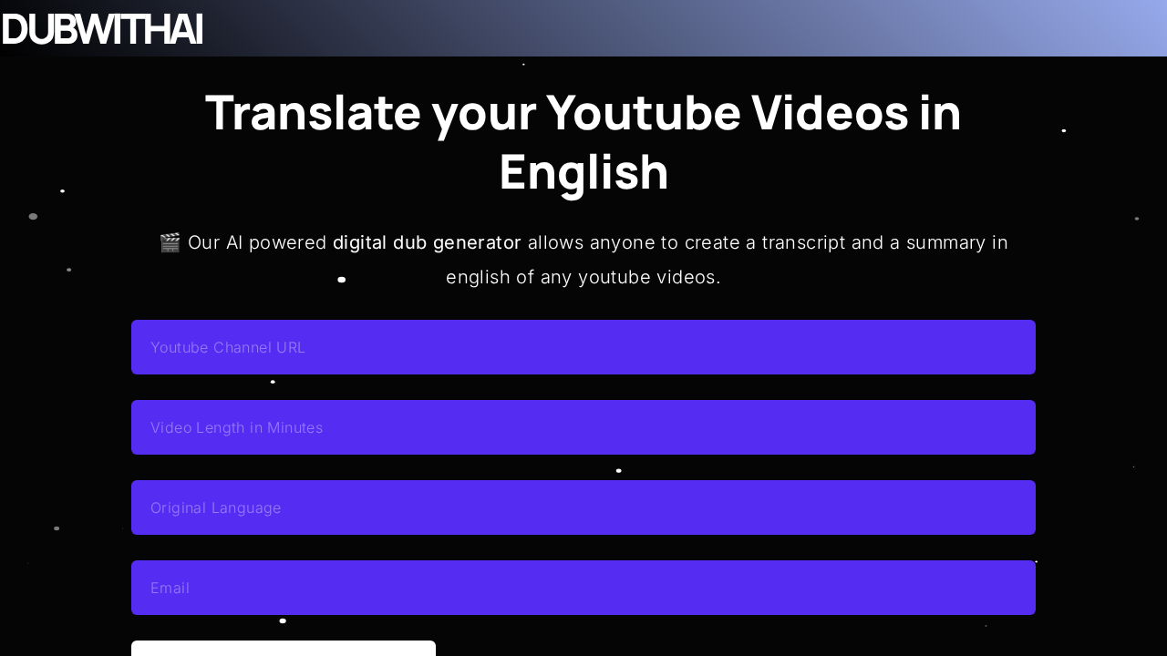 DubwithAI screenshot