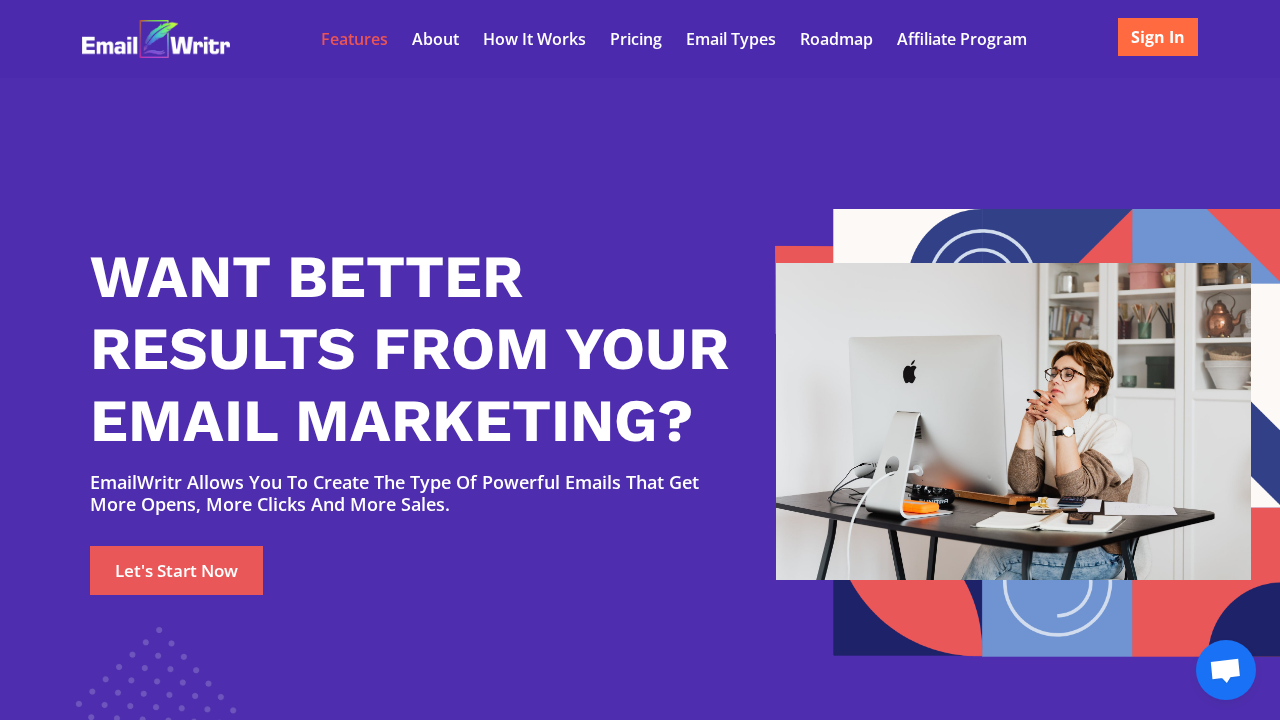 EmailWritr screenshot