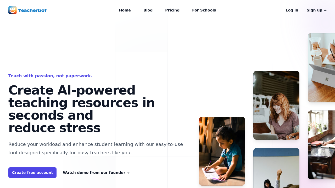 Teacherbot screenshot