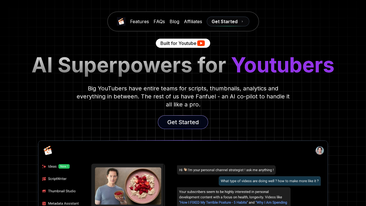 Fanfuel.app screenshot