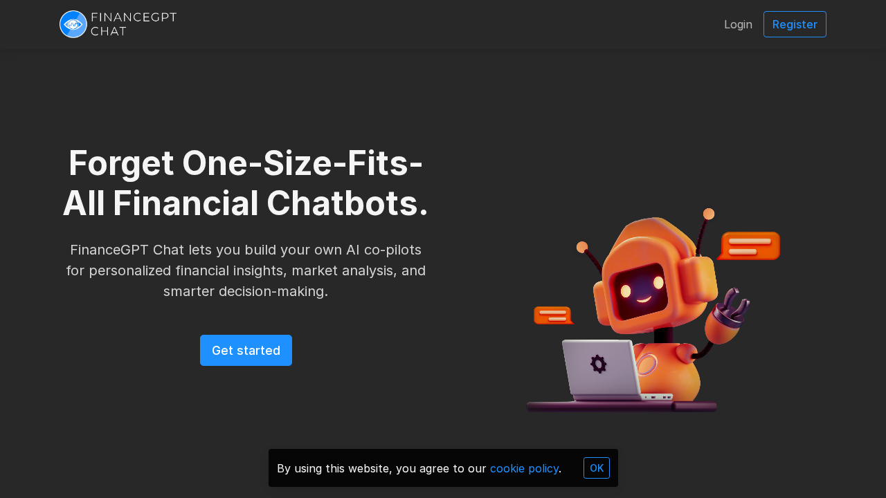 FinanceGPT screenshot