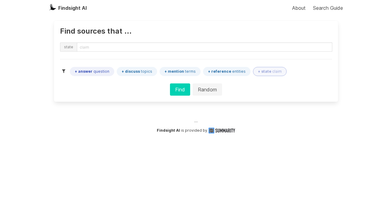 Findsight.ai screenshot