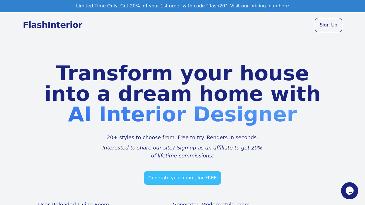 FlashInterior screenshot