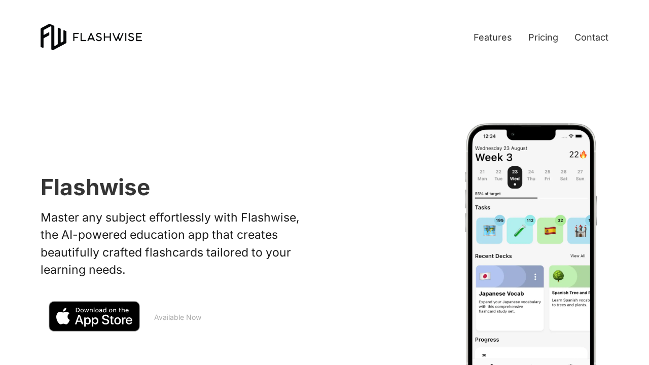 Flashwise screenshot