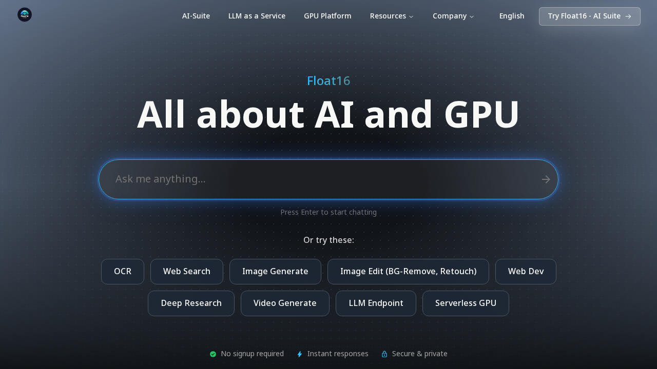 float16.cloud screenshot
