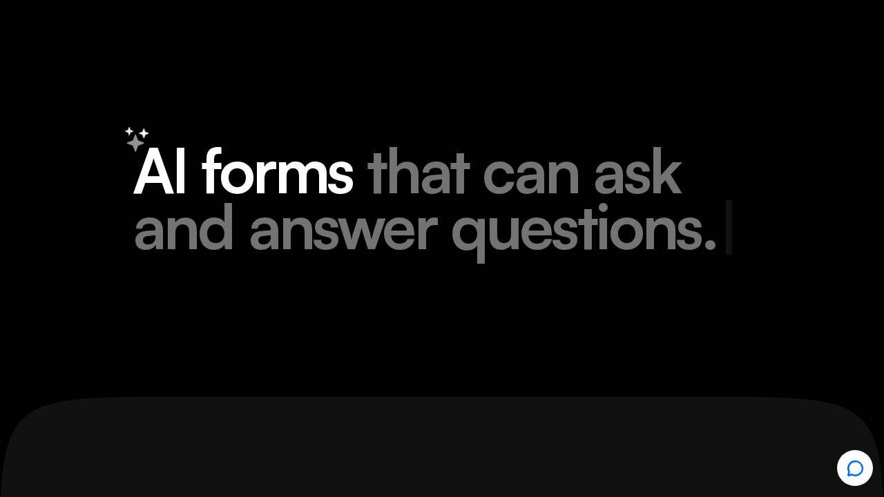 Formless.ai screenshot