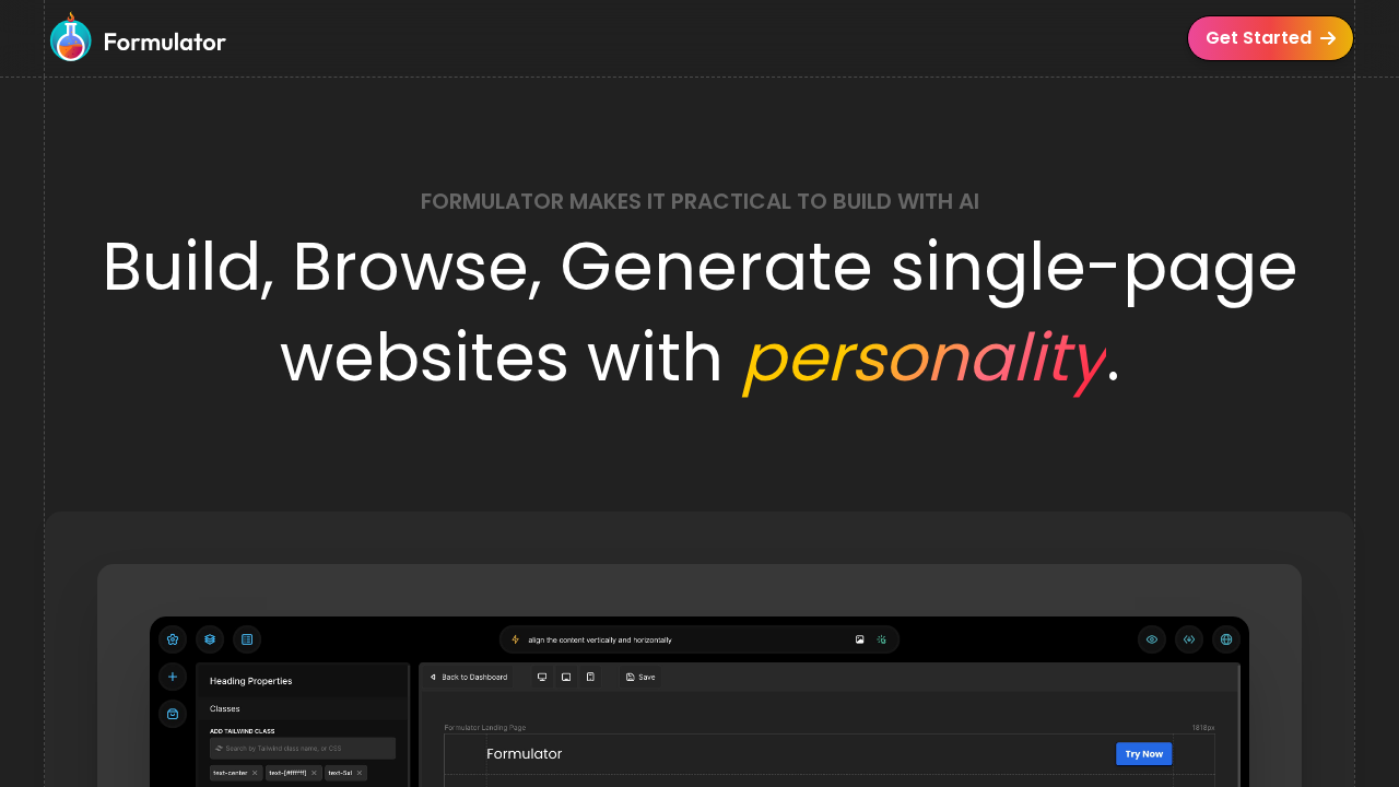Formulator.app screenshot