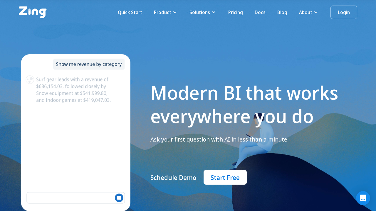 Zing Data screenshot