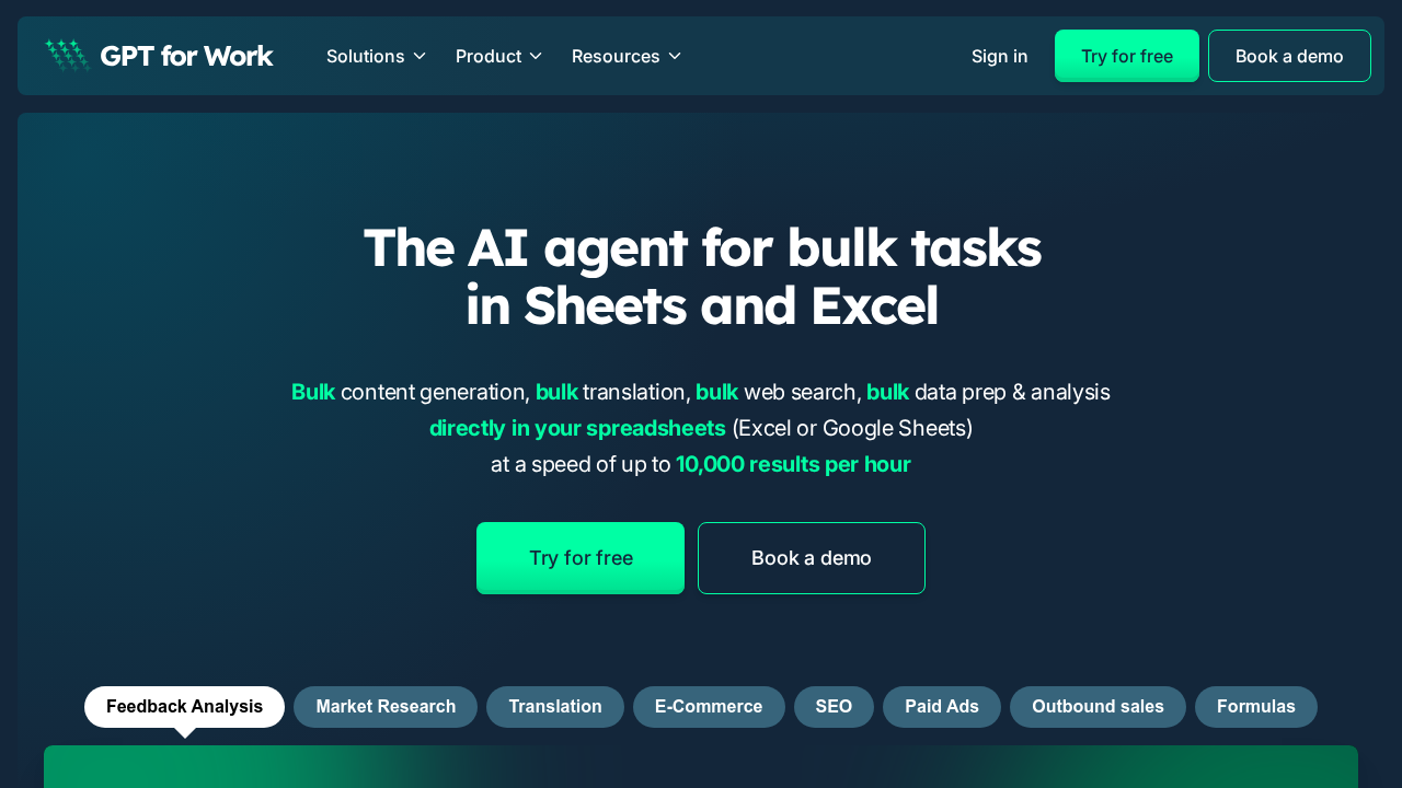 GPT for Work screenshot