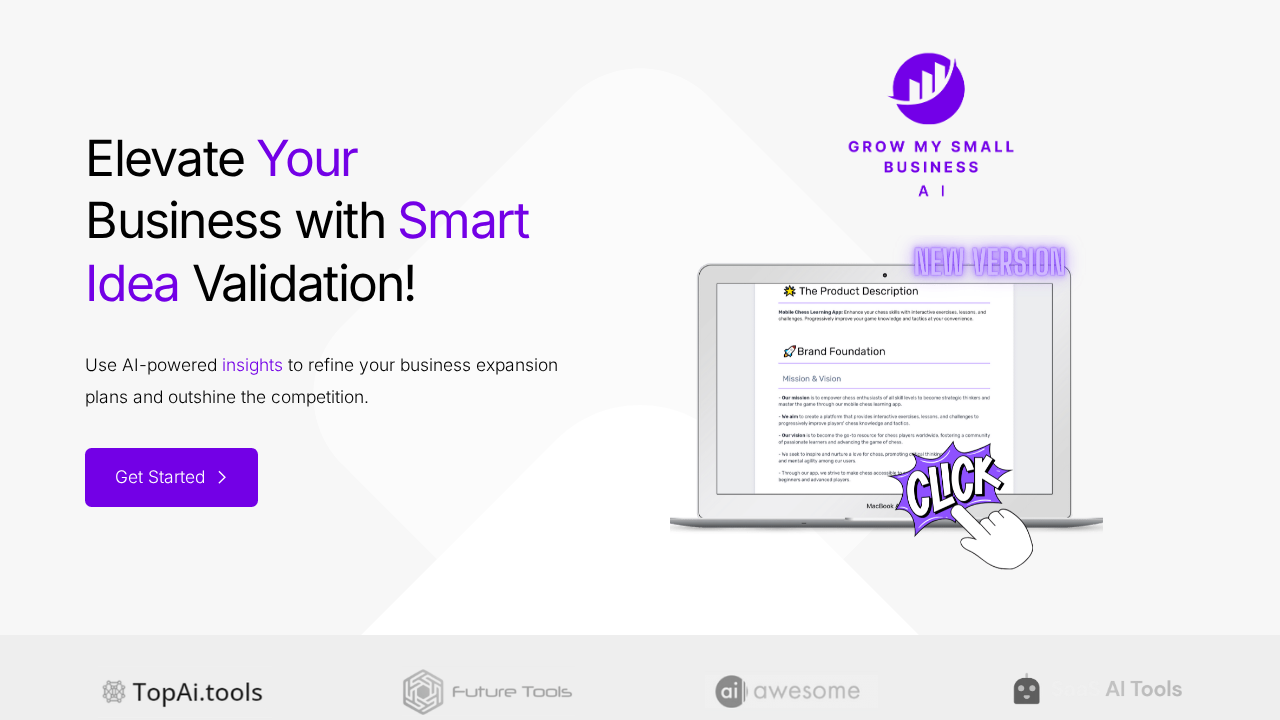 GrowMySmallBusiness-AI screenshot