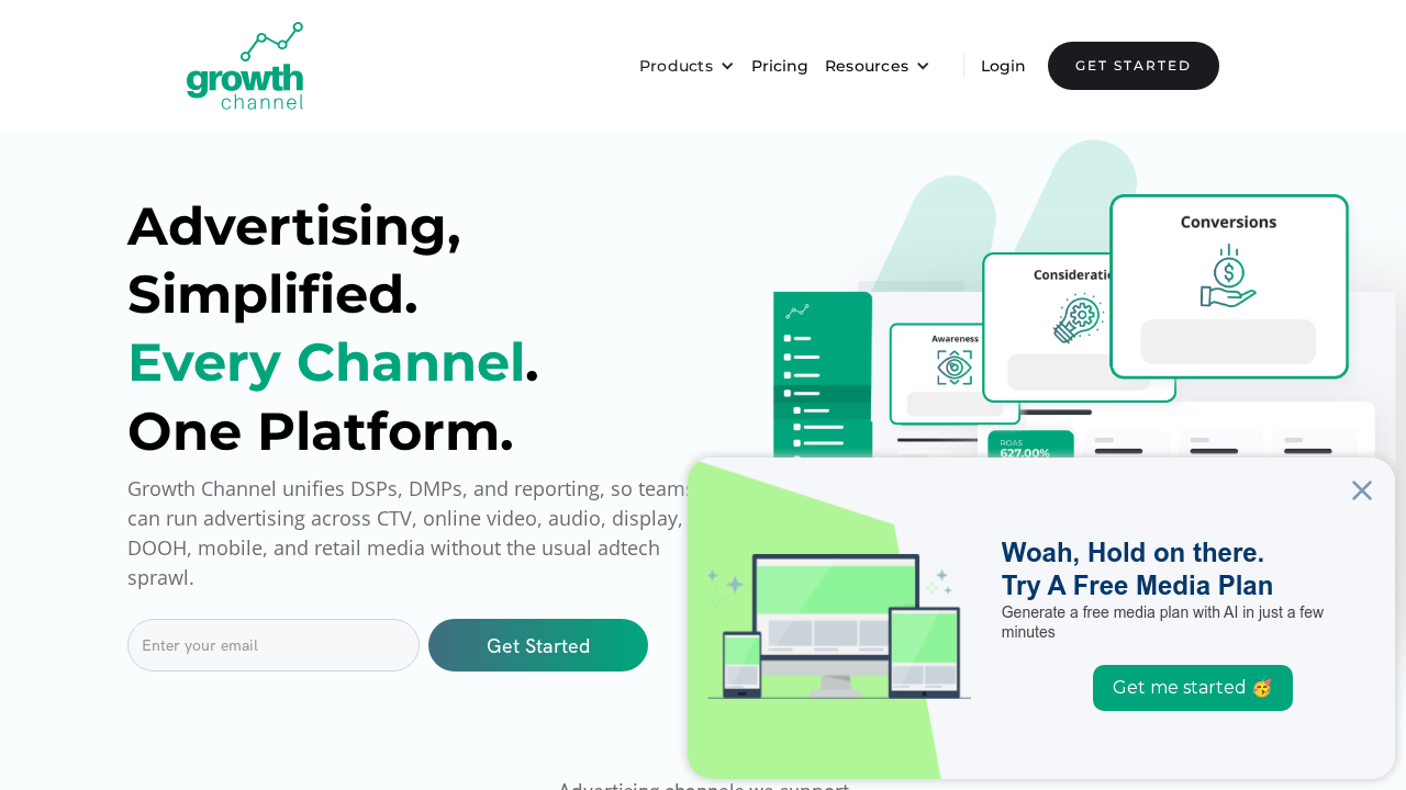 Growth Channel screenshot