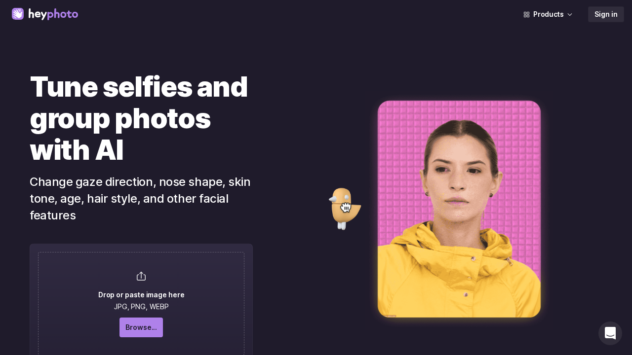 hey-photo.com screenshot