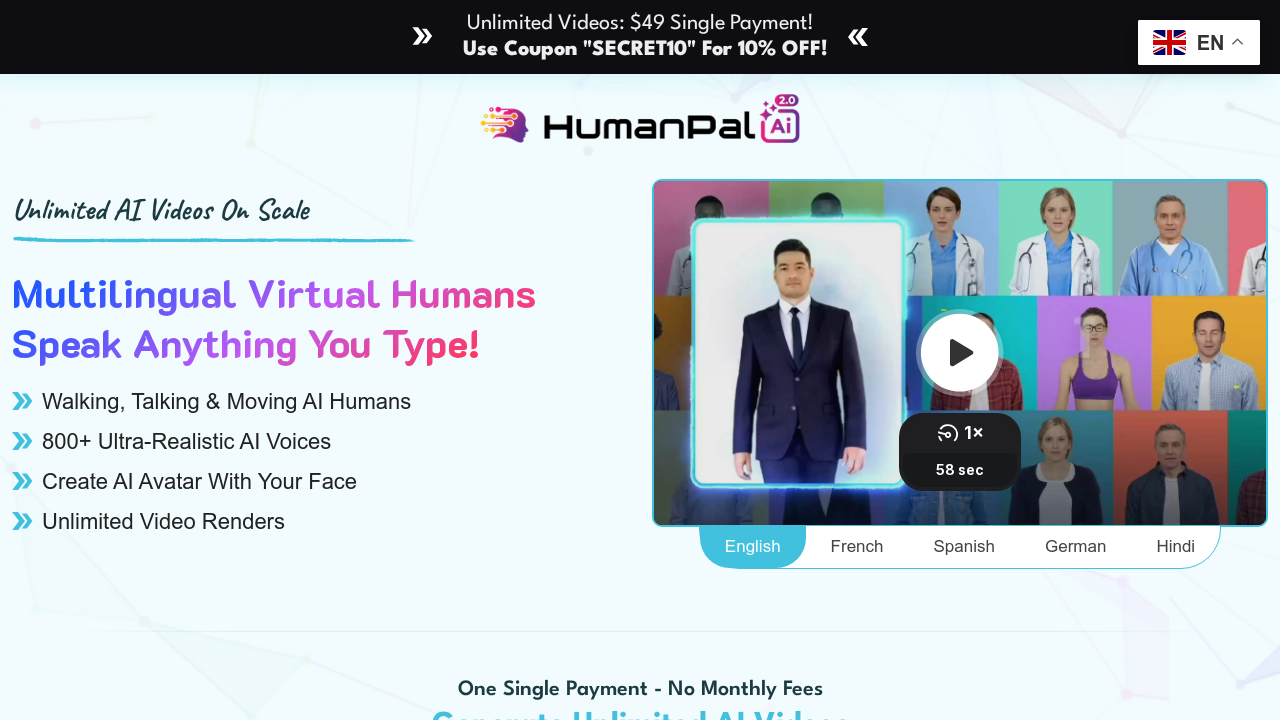 HumanPal.io screenshot
