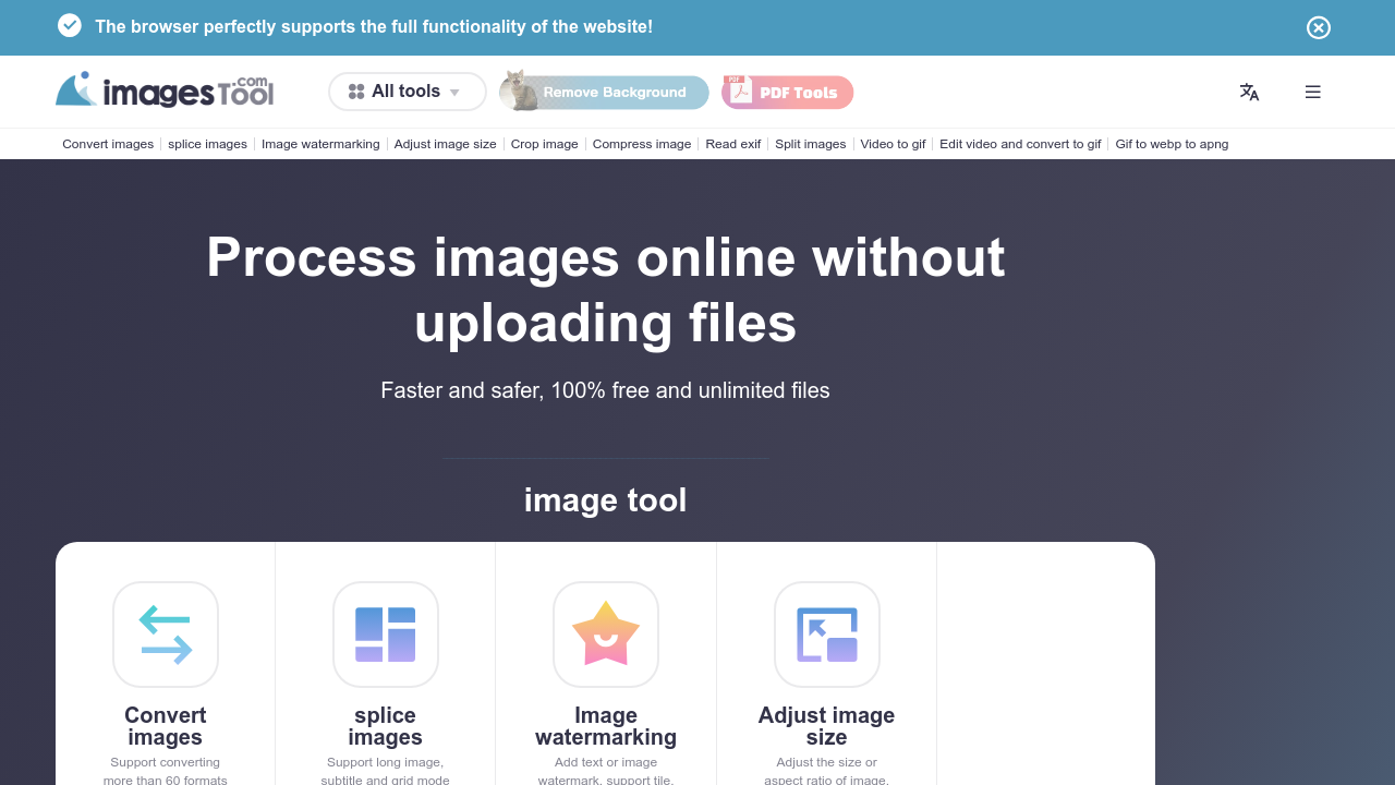 imagestool.com screenshot