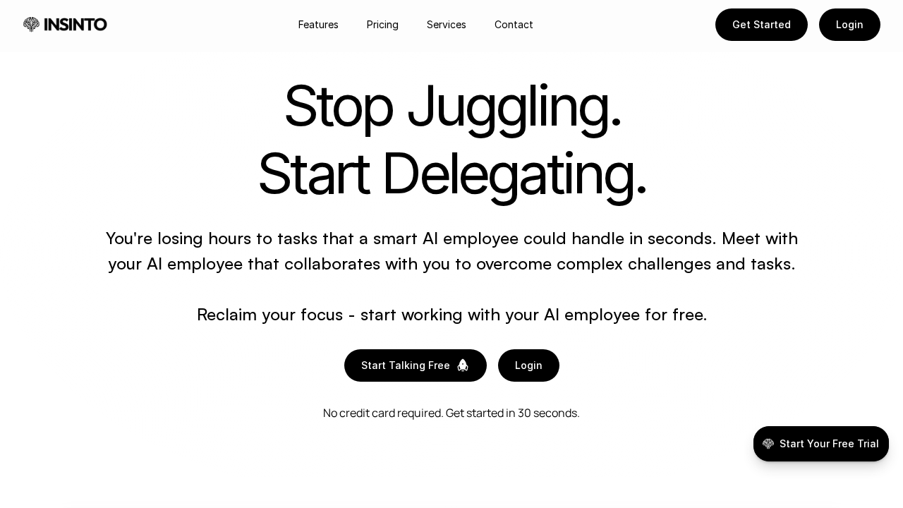 insinto.ai screenshot