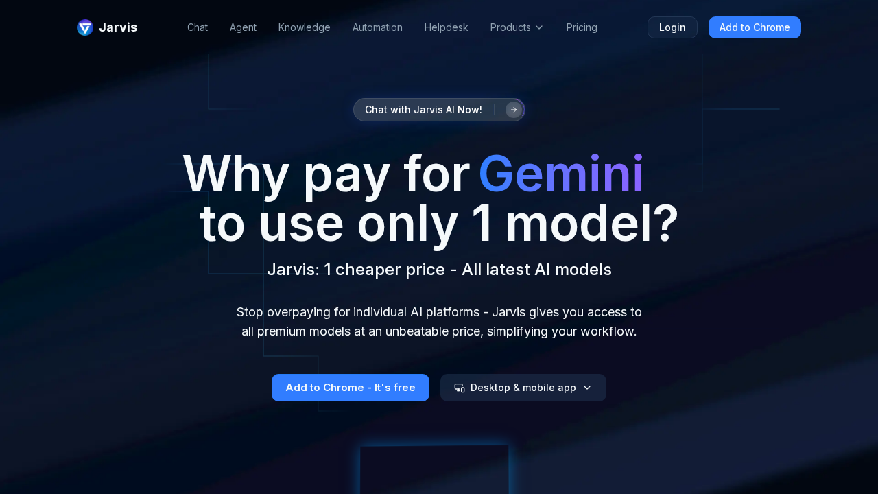 Jarvis.cx screenshot