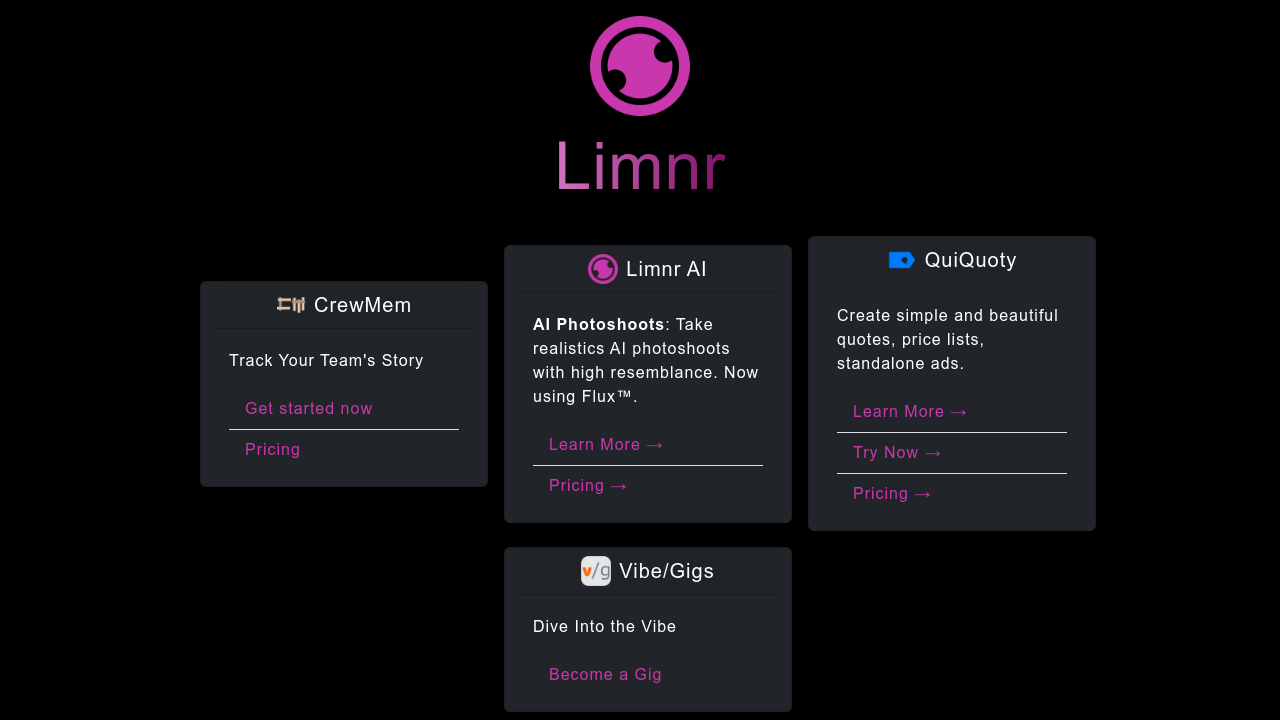Limnr screenshot