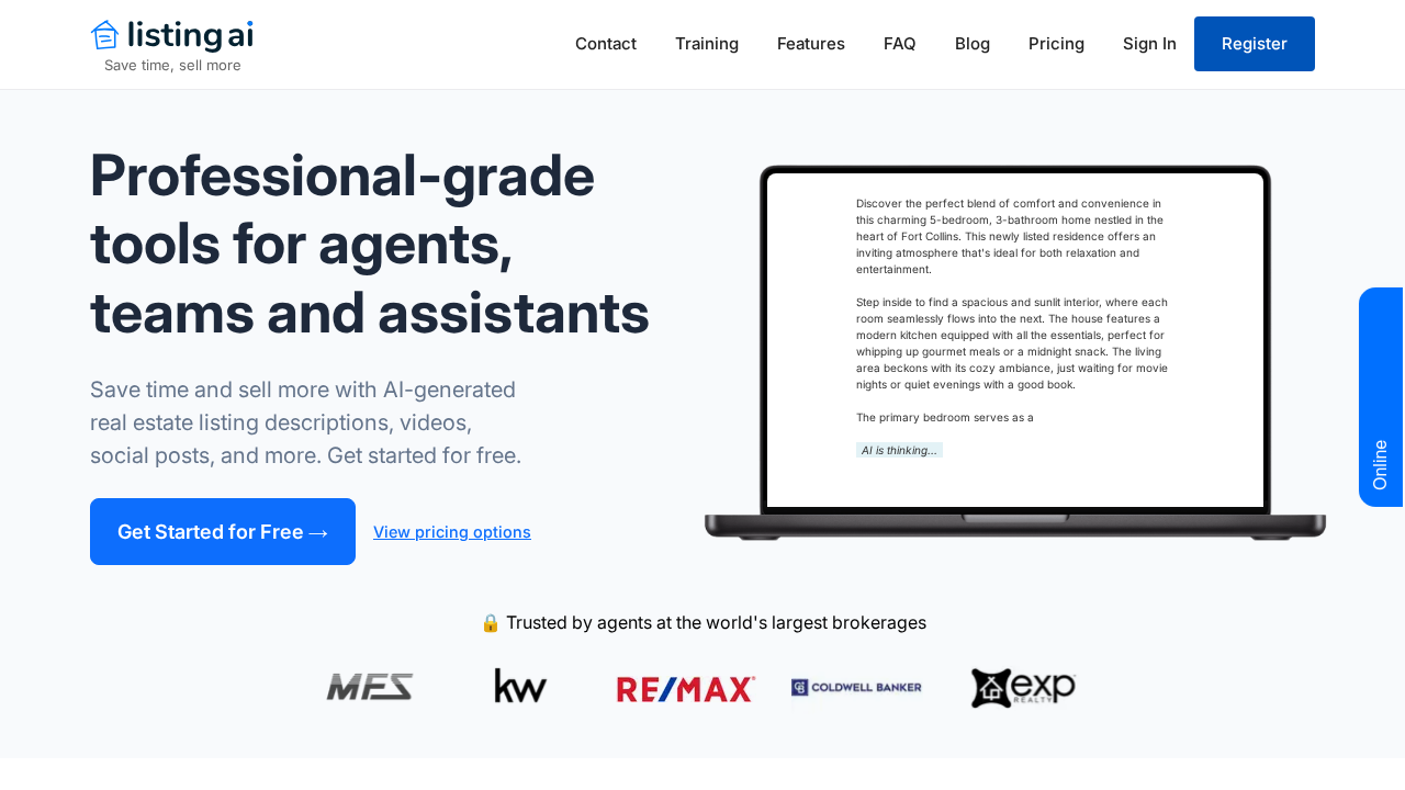 ListingAI screenshot