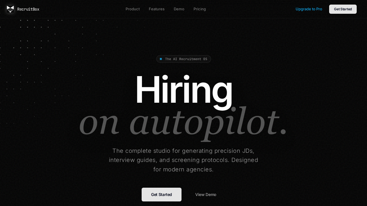 RecruitBox screenshot