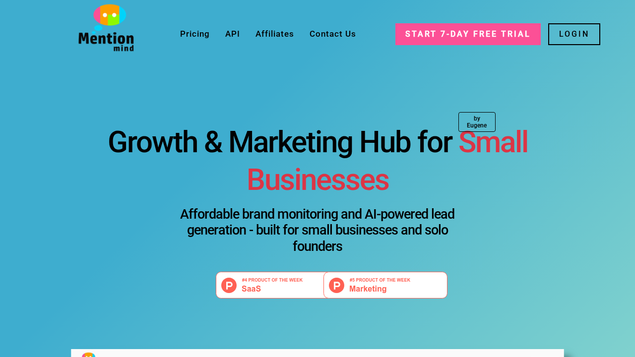 MentionMind screenshot