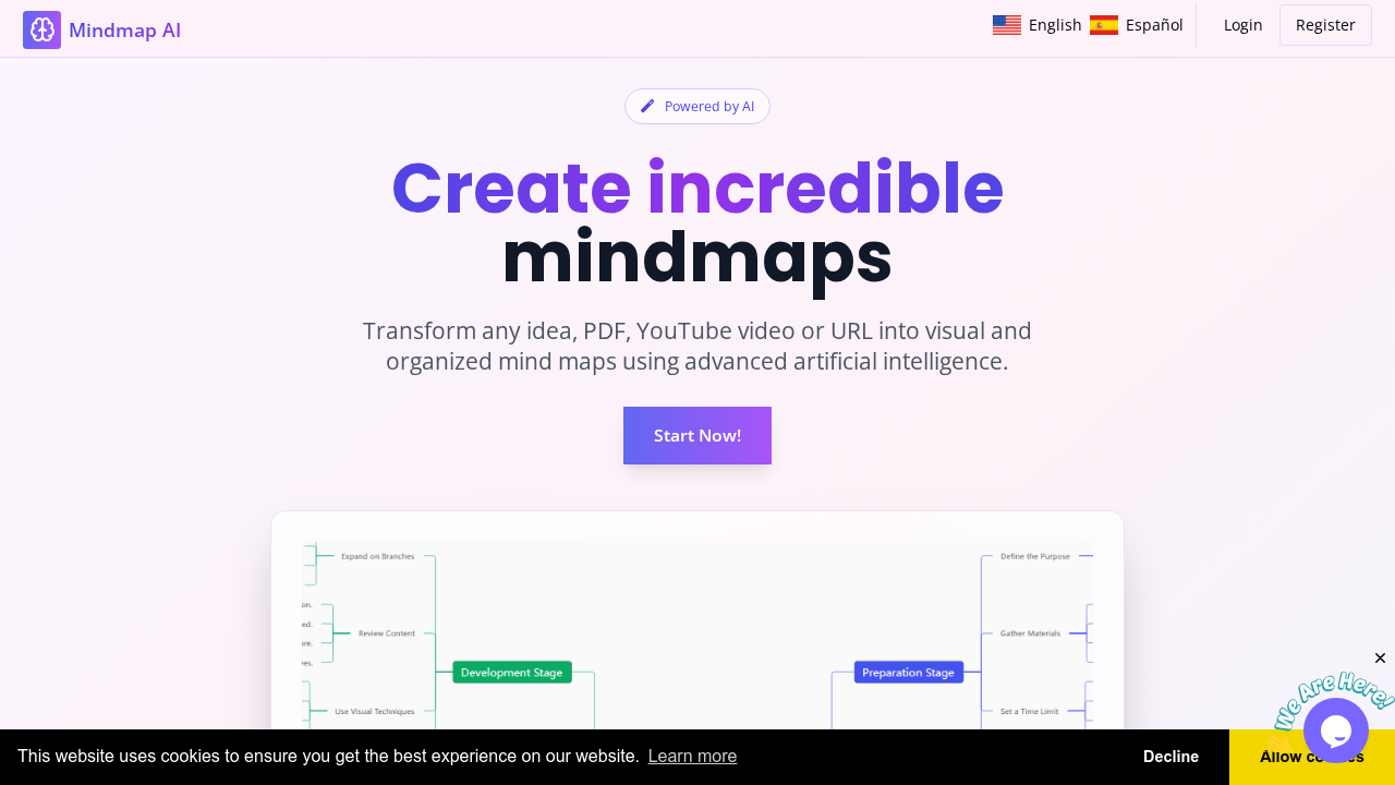 mindmapai.pro screenshot