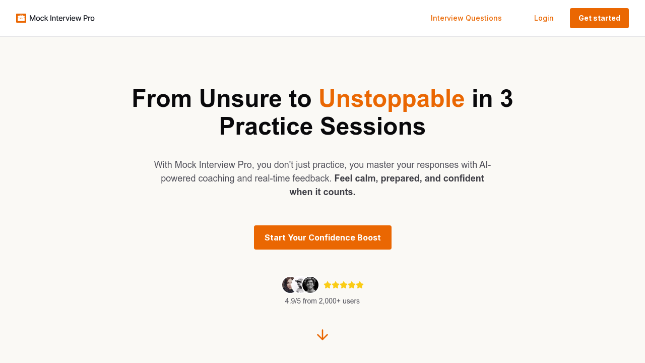 Mock Interview Pro screenshot