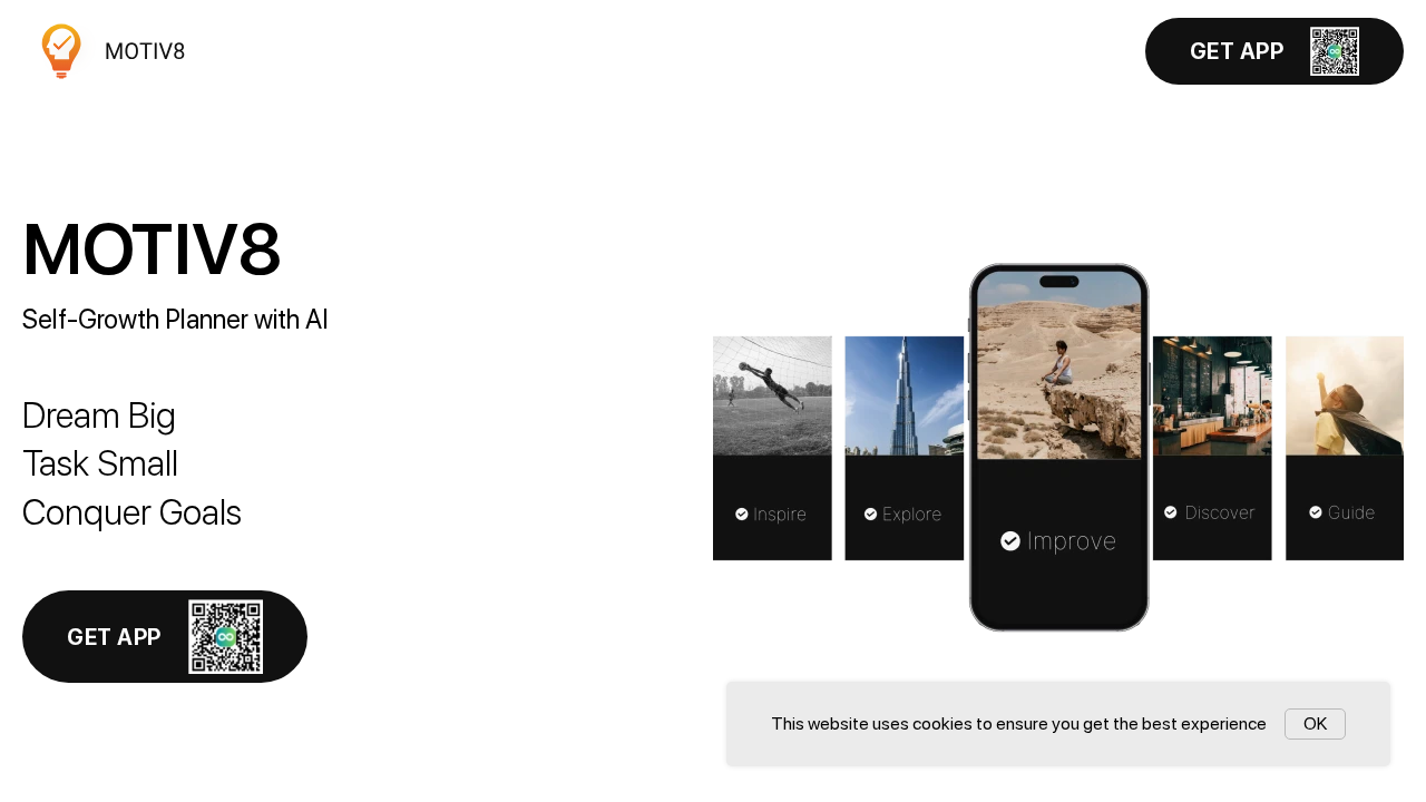 motiv8.pro screenshot