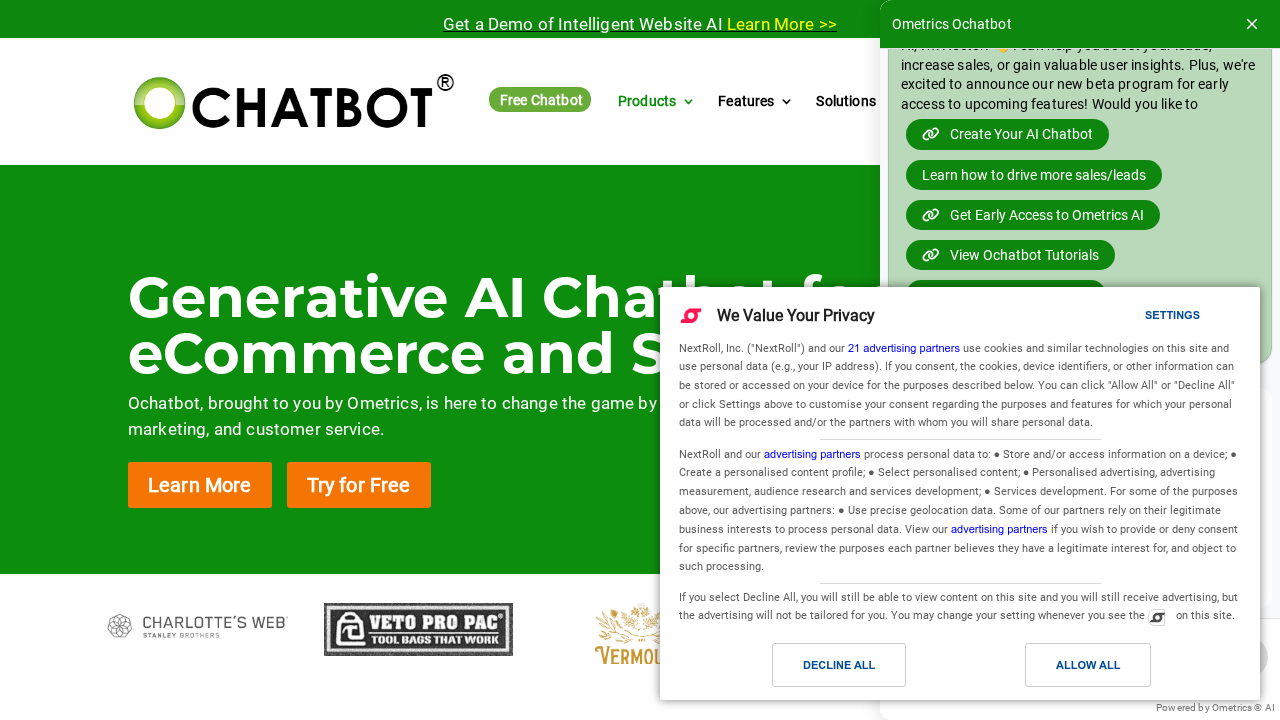 Ochatbot screenshot