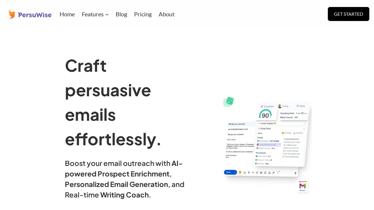 Persuwise screenshot