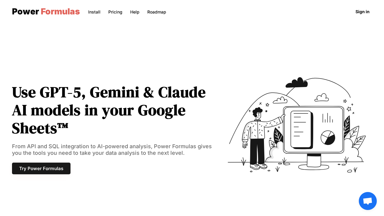 Power Formulas screenshot