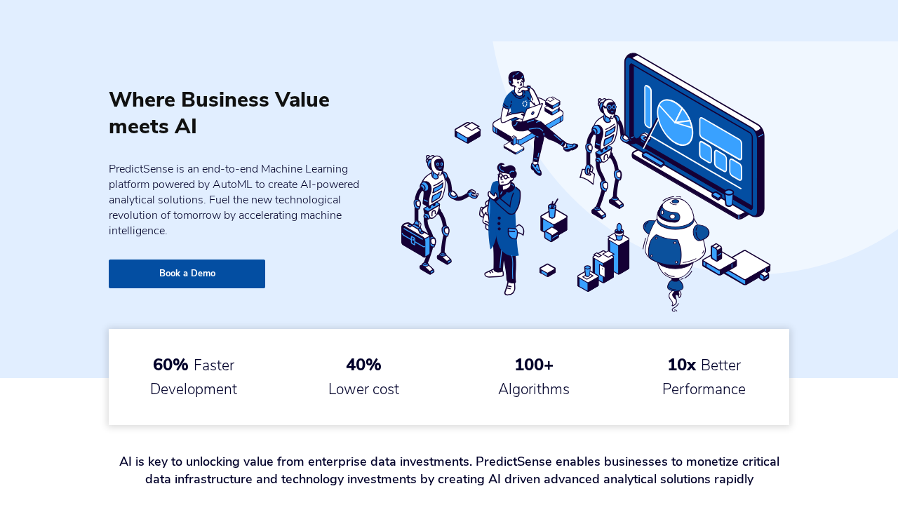 PredictSense screenshot