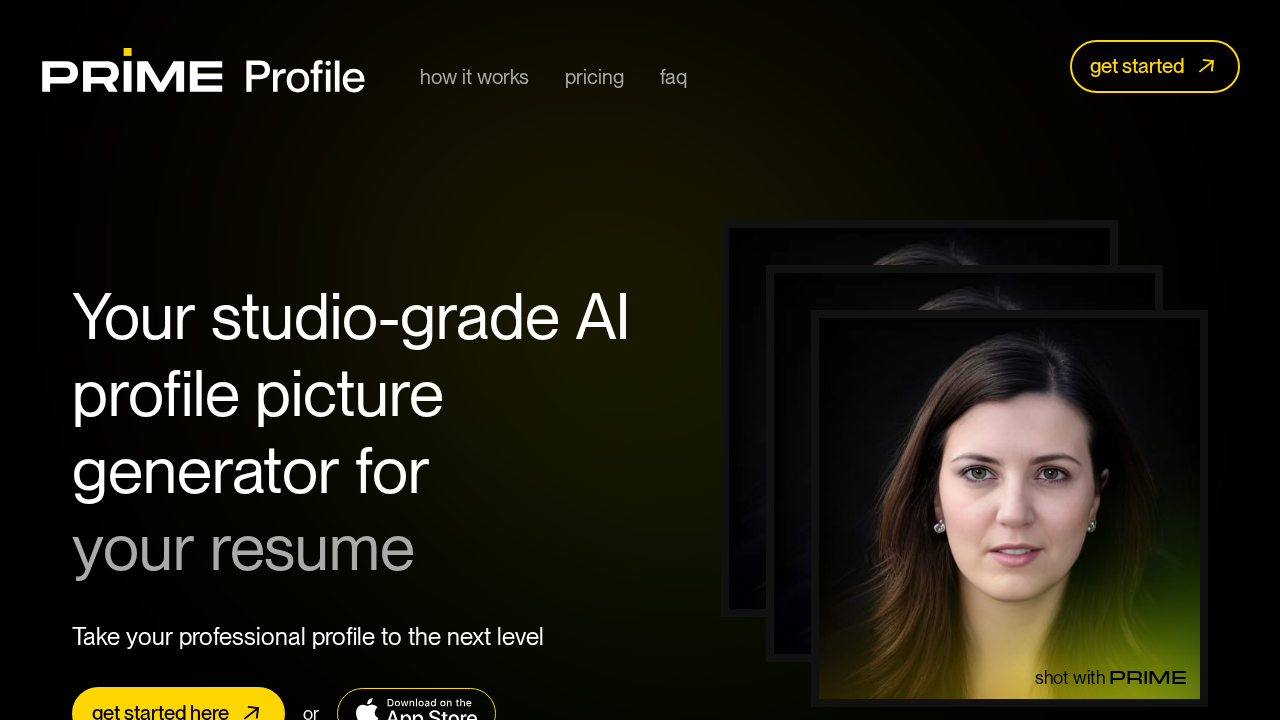 PrimeProfile screenshot