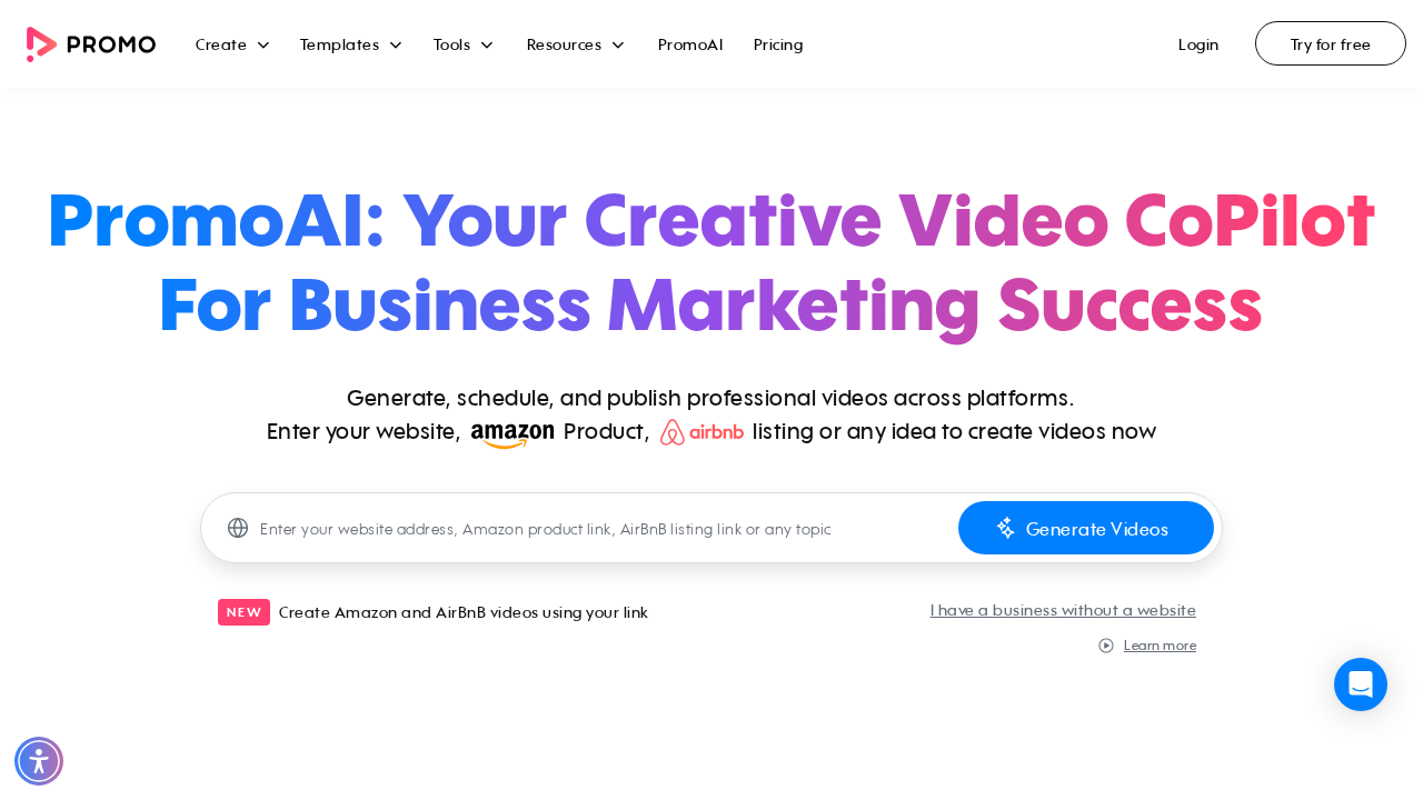 Promo.com screenshot