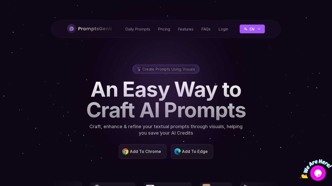 Promptsgenii screenshot
