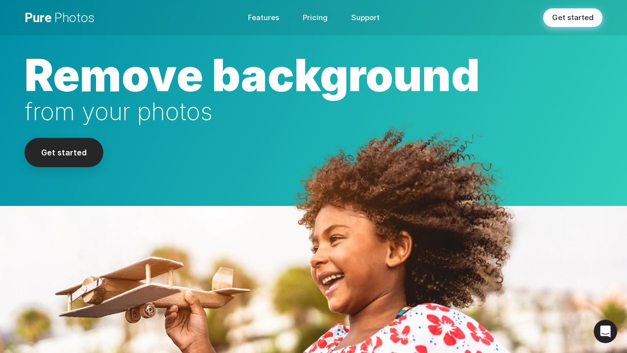 Purephotos.app screenshot