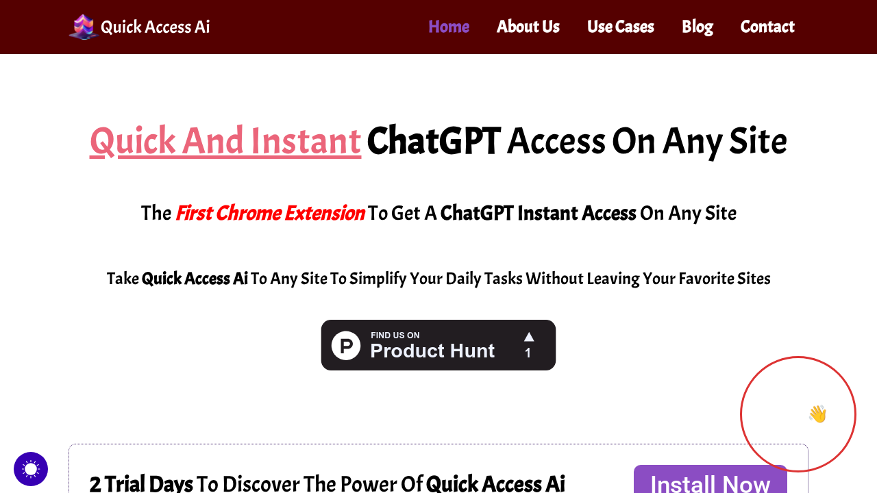 QuickAccessAI screenshot