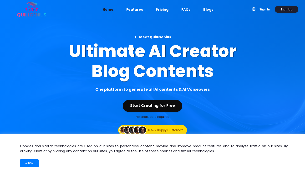 QuillGenius screenshot